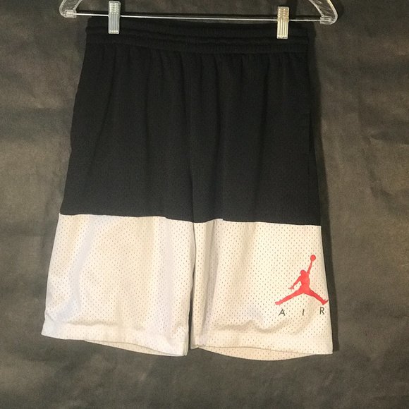 Jordan Other - NIKE Air Jordan Athletic Black White Multicolor Workout Activewear Shorts